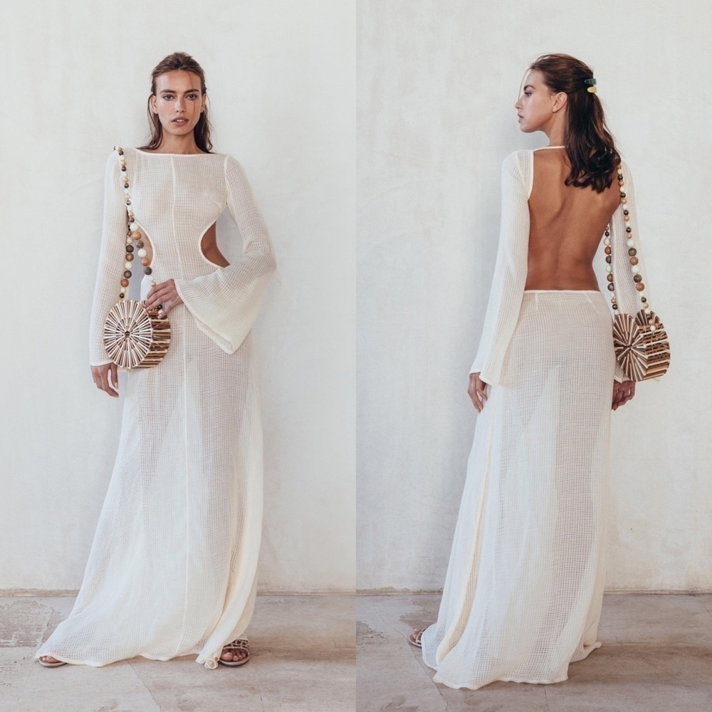Cult Gaia Kamira Maxi Coverup M - Picture 14 of 14